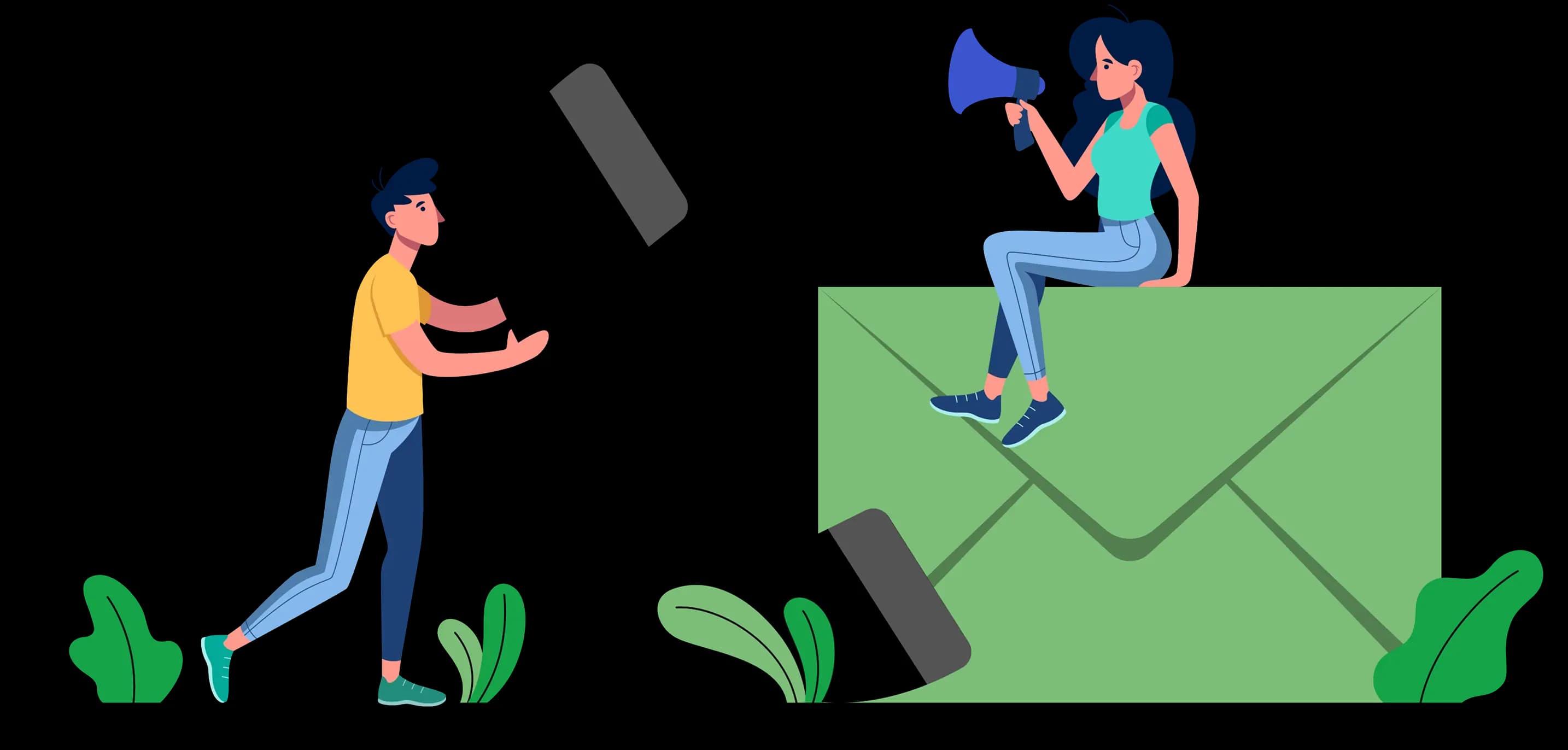 Contact support illustration